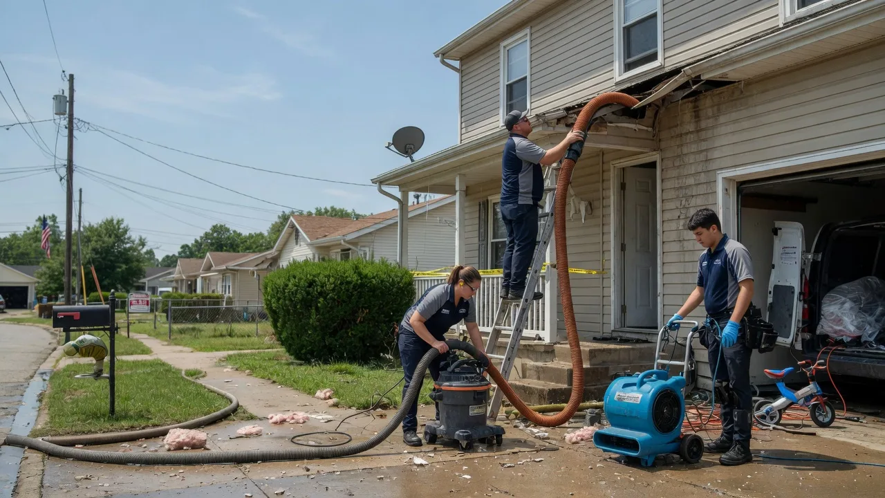 Water Damage Restoration in Nashville, MI near me